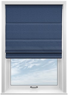 Stamford, Denim - Twist&Fit Roman Blind